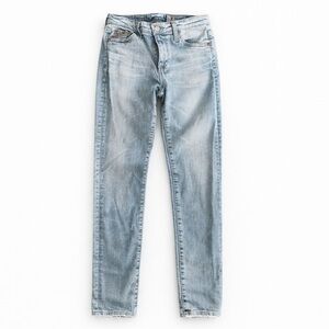 Ag Adriano Goldschmied Light Straight Skinny Jeans